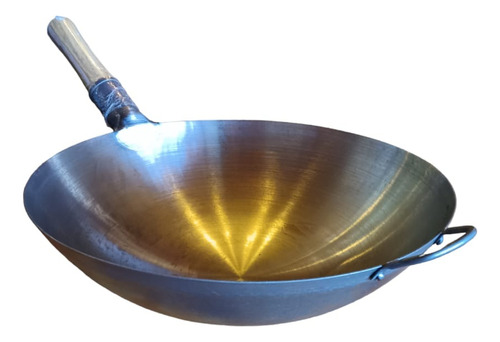 Wok Chino 36cm Hierro Fundido