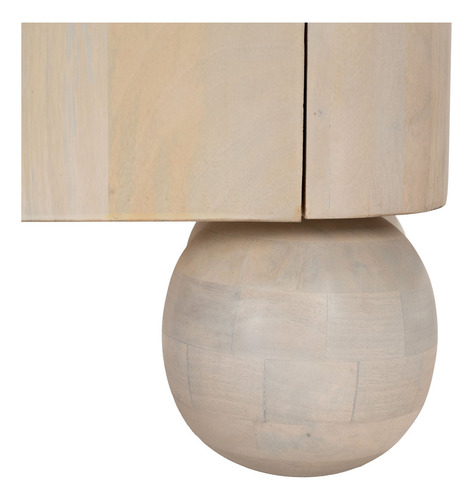 Mesa De Tv Kuti Natural Këssa Muebles