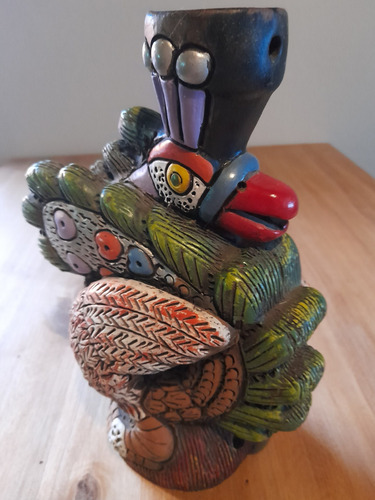 Jarron - Vasija- Lámpara De Ceramica 29cm 30000$ (Usado)