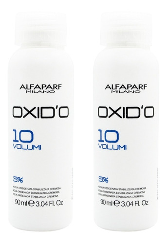 Alfaparf Oxidante X 2 Unidades 10 Volúmenes 90 Ml P/ Tintura