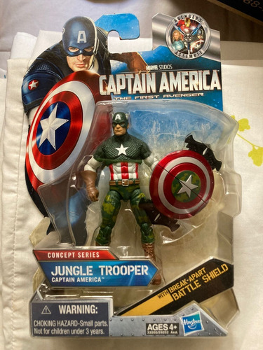 Action Figure Capitan America - The First Avenger - Hasbro