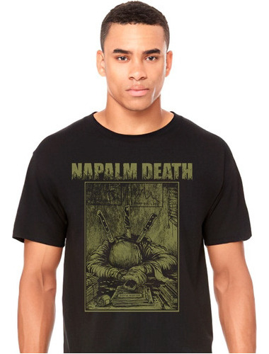 Napalm Death - Self Improve- Polera -deathmetal-cyco Records