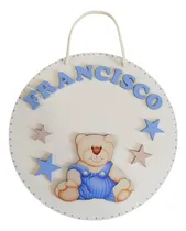 Comprar Cartel Nacimiento Nombre Bienvenida Bebe Sanatorio Cuarto