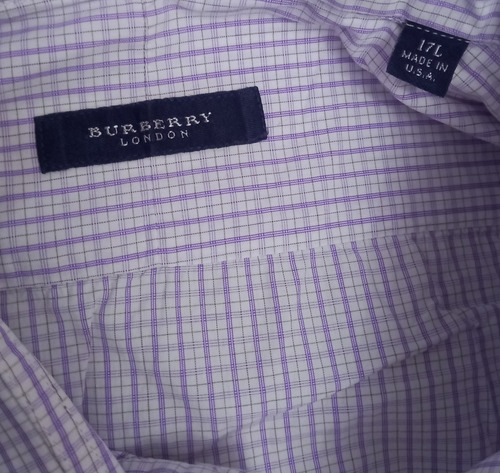 Camisa Burberry Xl (Usado)