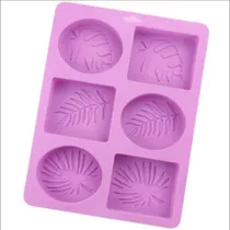 Comprar Molde De Silicona Para Jabones Y Velas. Ramas 6 Cavidades