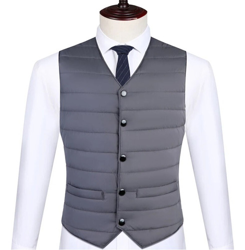 Chaleco Para Hombre, Chalecos, Chaquetas, Con Bolsillos, Cha