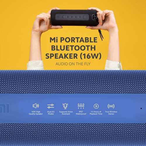 Xiaomi Mi Portable Bluetooth Speaker (16w), Impermeable Ipx7