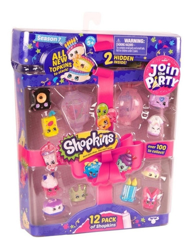 Shopkins Serie 7 Join The Party Pack X 12 Ar1 56355 Ellobo