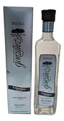 Pack De 2 Tequila Reserva De Los Gonzalez Cristalino 700 Ml