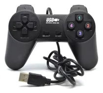 Comprar Joystick Usb Control Para Pc Mando Usb Normal  Pc Consolas Negro