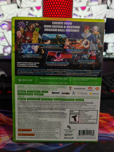 Dragón Ball Z Xenoverse Xbox 360 (Reacondicionado)