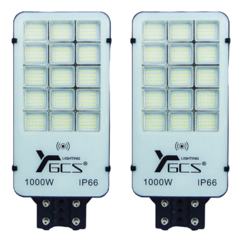 Set X2 Foco Para Poste Solar 1000 Watt 420 Con Control