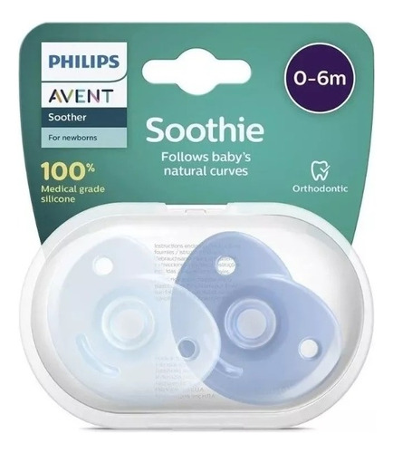 Chupetes Soothie Avent X 2 Maternelle