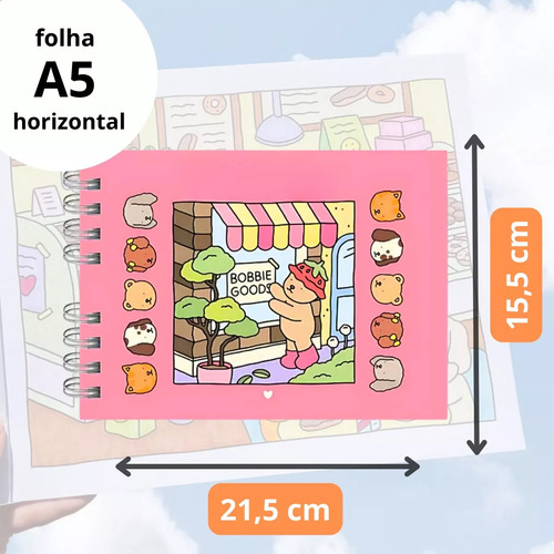 Livro De Colorir Em Capa Dura Com Desenhos Variados E Detalhados - Ideal Para Relaxamento, Combater O Estresse E Estimular A Criatividade! Um Presente Incrível Para Crianças E Adultos