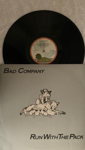 Bad Company Run With The Pack-made In Brazil 1976 (Usado)