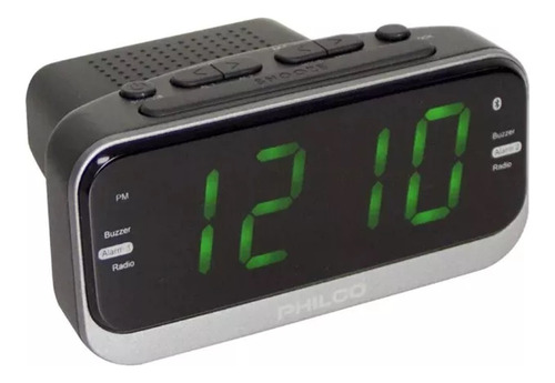 Radio Reloj Despertador Digital Philco Par1012bt/tecnocenter