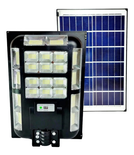 Lámpara Led Solar 300w Luminaria Suburbana Alumbrado Publico