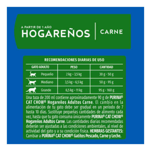 Alimento Para Gato Cat Chow Hogareño 2 Paq 9kg C/u