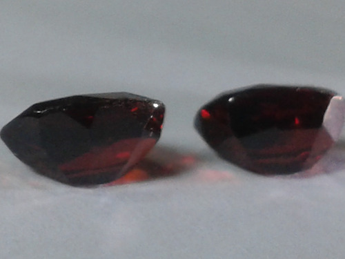 86 Se Vende Piedras Facetadas De Granate Originales Pequeña