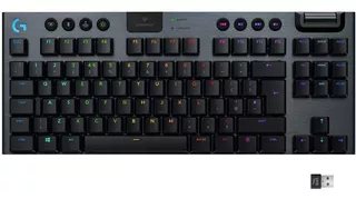 Teclado Mecanico Logitech G915 Tkl Inalámbrica Negro - Brown