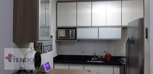 Imagem 6 de 21 de Imob01 - Sobrado 69 M² - Venda - 2 Dormitórios - Jardim Santo Antônio - Santo André/sp - So0798