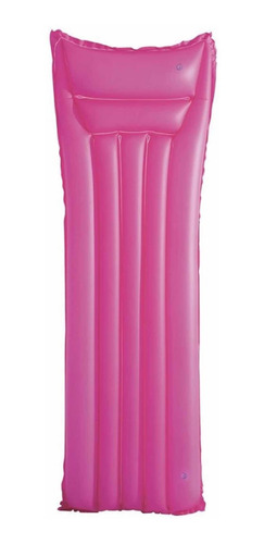 Colchon Flotador Inflable Piscina Sencillo 189x69 +inflador