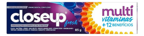 Closeup Multivitaminas + 12 Benefícios 85g Kit C/48