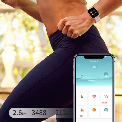 Reloj Inteligente Deportivo Bluetooth