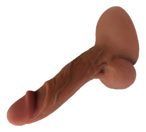 Consolador Dildo Sexual Anal Vaginal  Silicona Realista 21cm