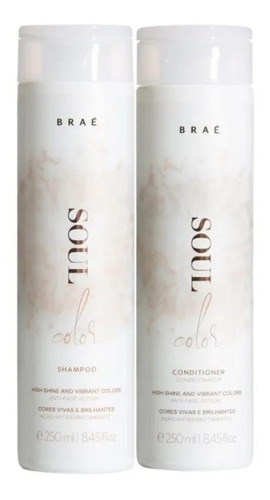 Braé Soul Color Kit Shampoo + Condicionador 2x250ml 