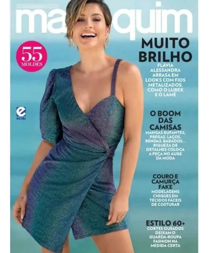 Revista Manequim De Aniversário, 60 Anos De Moda Edição 722