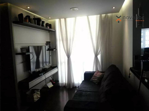 Imagem 3 de 12 de Apartamento À Venda, 64 M² Por R$ 405.000,00 - Campestre - Santo André/sp - Ap1600