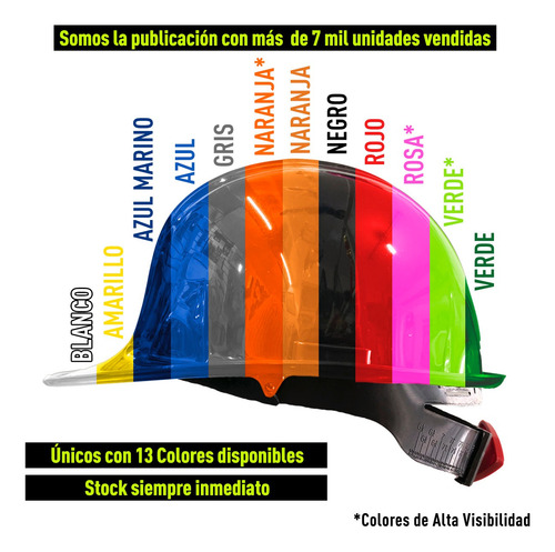 Casco Infra Modelo Infracap Ajuste De Matraca Blanco
