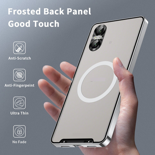 Para Sony Xperia 5 V Bisel Metálico + Funda Protectora Mate