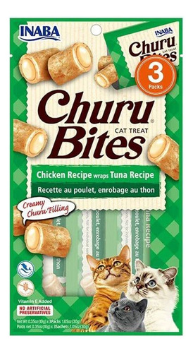 Inaba Cat Churu Bites Chicken Recipe Tuna With Salmon