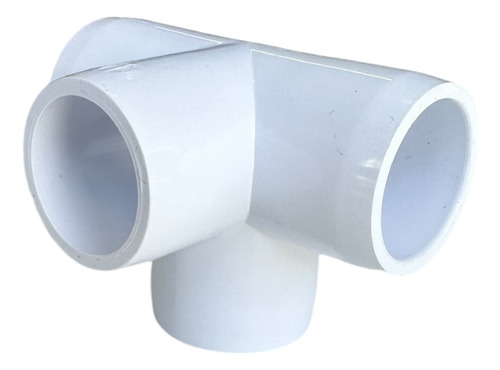 Tee Rincon 1/2'' (4 Vias) Pvc Cedula 40 Hidraulico