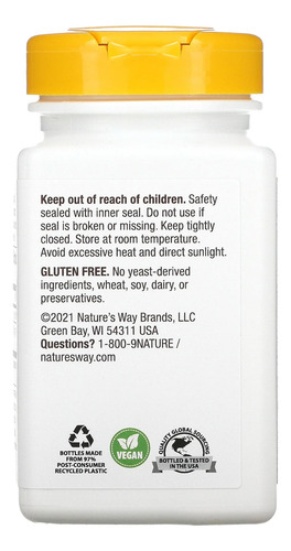 Choline 500 Milligrams 100 - Pastillas Nature's Way Nwy546