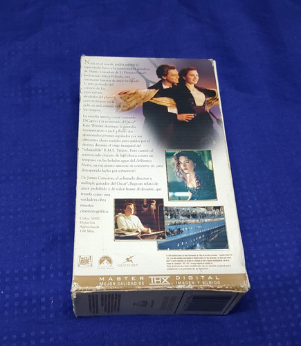 Película Vhs Titanic 1997original (Usado)