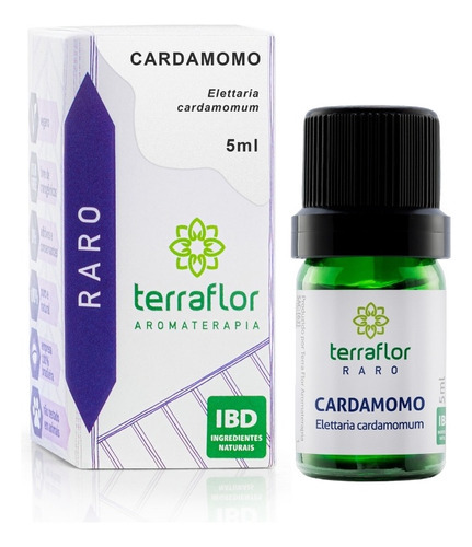 Óleo Essencial Cardamomo Terraflor 5ml