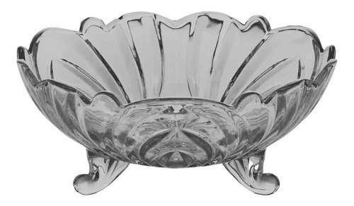 Frutero decorativo Bellar Glass, varios colores, color gris