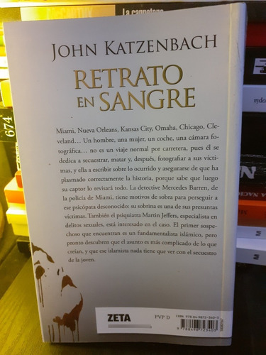 Retrato De Sangre - John Katzenbach (Usado)