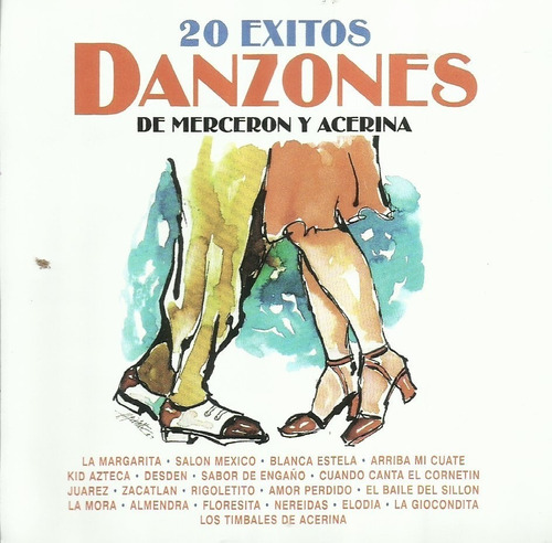 20 Éxitos Danzones De Mancerón Y Acerina | Cd Música Nuevo