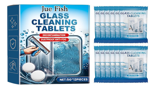 Tabletas Efervescentes Para Limpieza De Vidrio En U Highlye