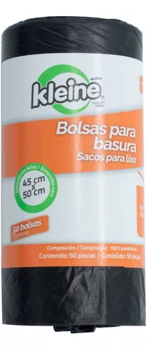 Bolsa Basura Mediana TASK Negra 70x90 20Ud Promocional