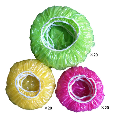 Cubiertas Elásticas Reutilizables Para Almacenamiento De Ali
