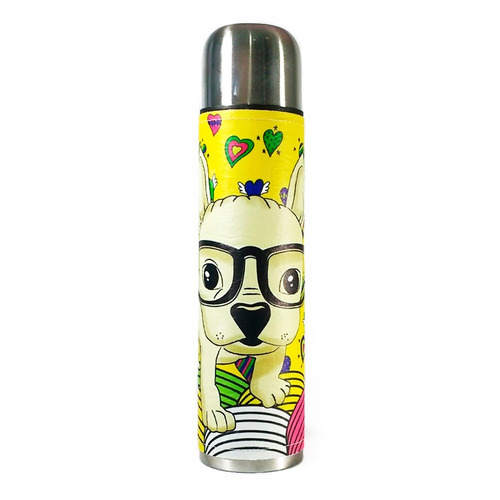 Imagen 2 de 9 de Equipo De Mate Madera Completo Yellow Dog Regalo Cuero