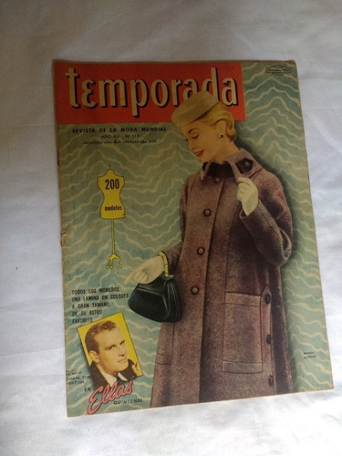 Revista Moda Temporada N 113 Año 1957