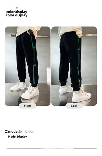 Pantalones Deportivos Casuales De Otoño Con Estilo Para Niño