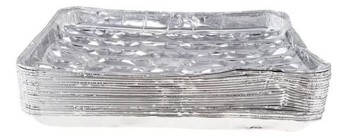 20 Pcs Papel Desechable De Aluminio Accesorio De Cocina
