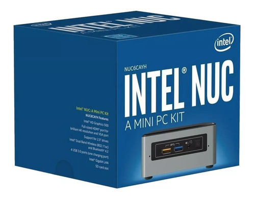 Mini Pc Intel Nuc Celeron 4gb 1tb Wifi Hdmi Vesa Xellers